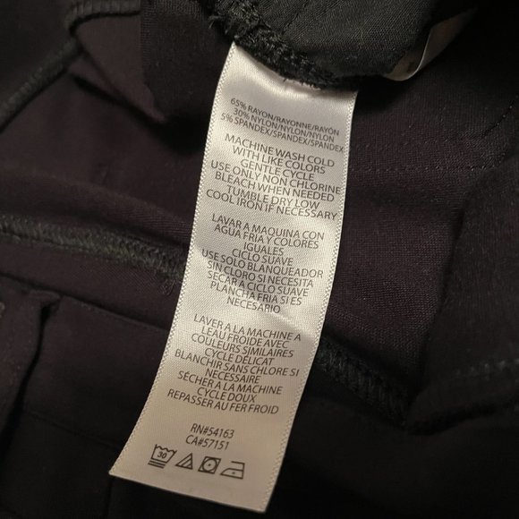 NWOT: Calvin Klein Jeans: Super High Rise Jegging: Black - Picture 6 of 8